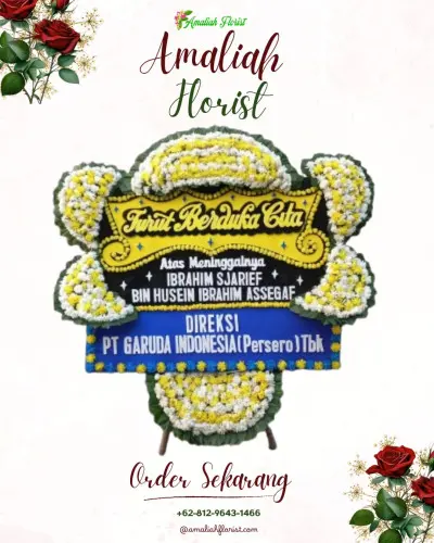 Papan Bunga Duka di Campang Raya